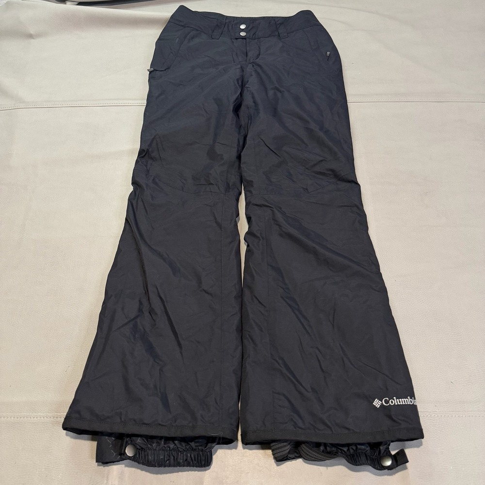 Columbia‎ Omni-Heat Snow Pant Women XS Black Ski Snowboard Line Insulate-5342